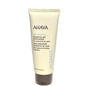 Ahava Essential Day Moisturizer Hydrate Normal Dry Skin EXP 9/26 2.5 oz Sealed